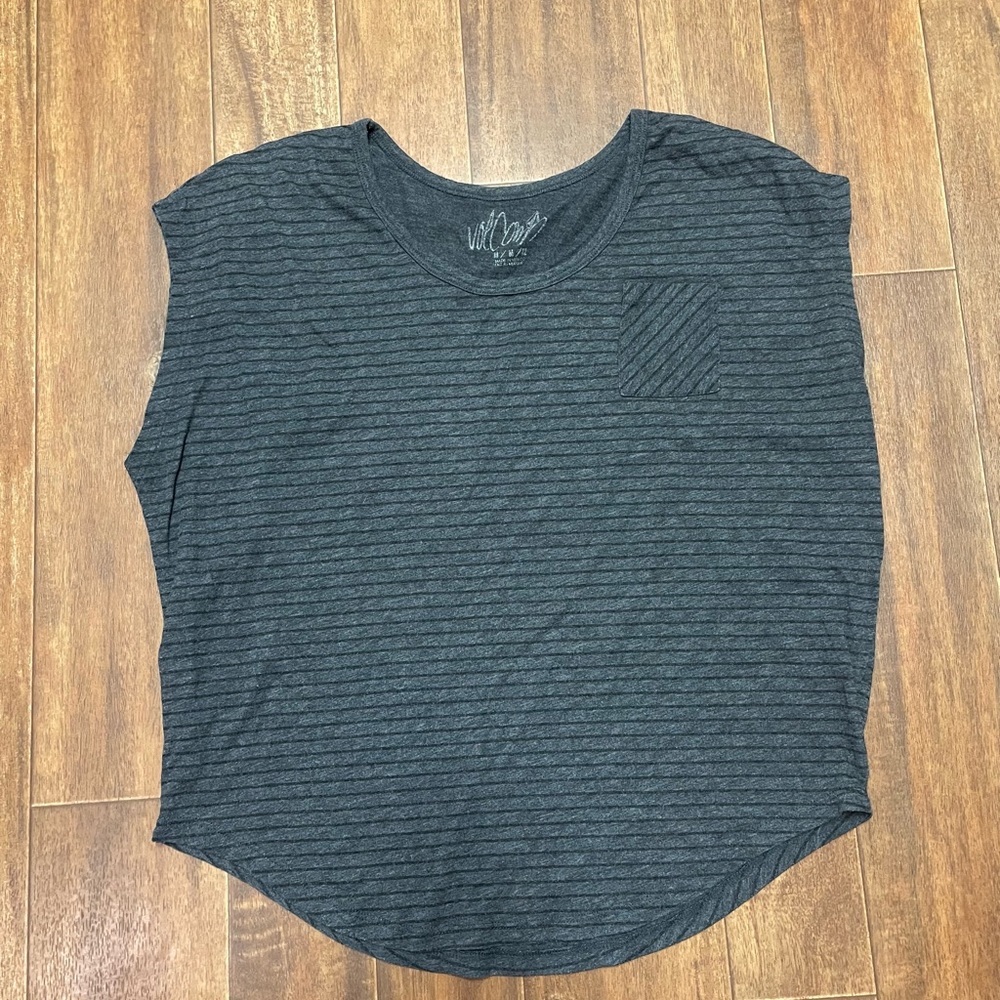 Volcom | Striped Muscle Tank Pocket Tee
